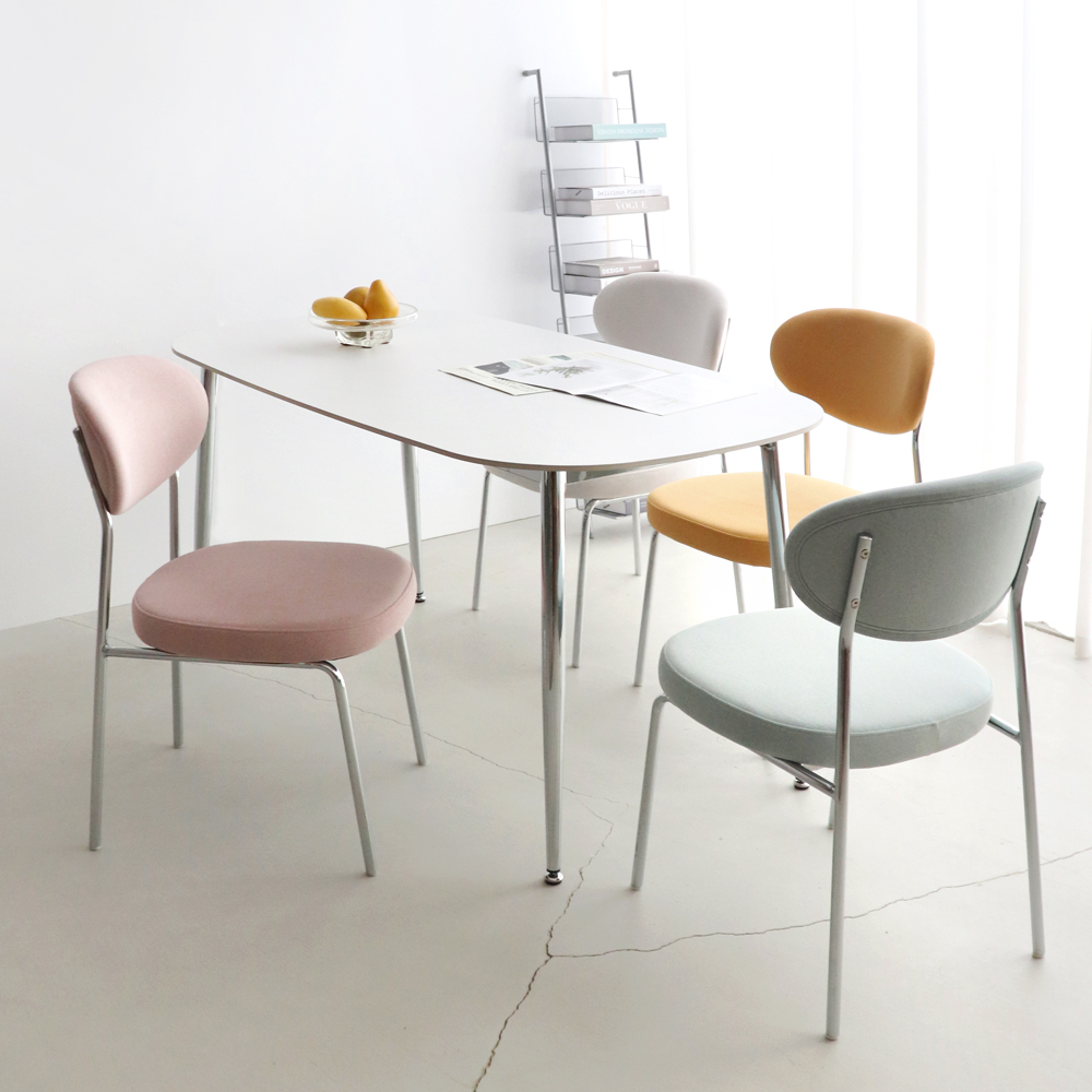 레오르 타원형 4인용식탁 세트 세라믹식탁 포세린 1200 의자2 벤치