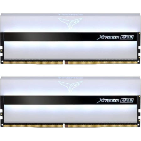 [해외]TEAMGROUP T-Force XTREEM ARGB 3600MHz CL18 16GB (2x8GB) PC4-28800 듀얼 채널 DDR4 DRAM 데스크탑 게이밍 메모리 램