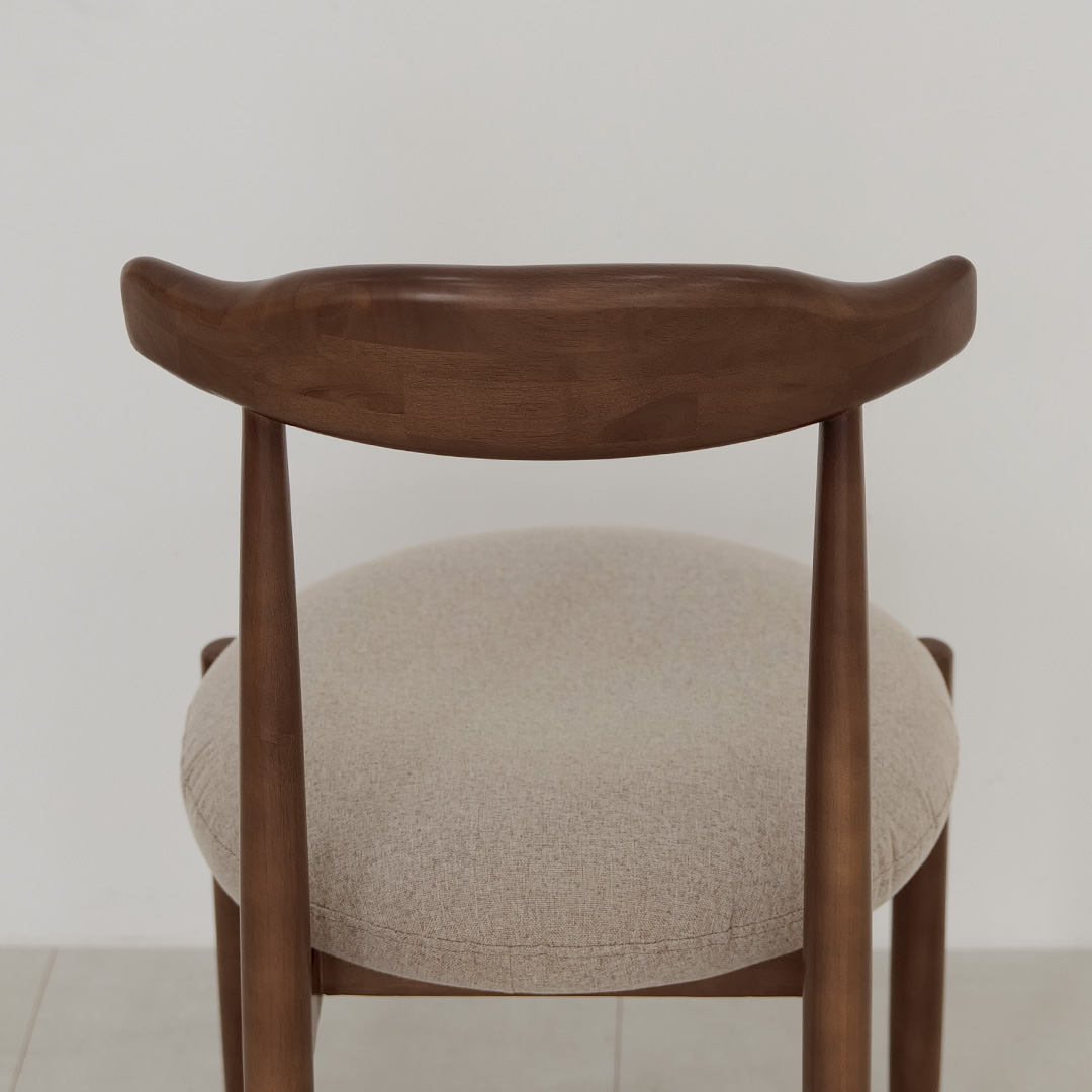 자야캠핑 포르보 1926 월넛 원목 인테리어 카페 식탁 쿠션 의자