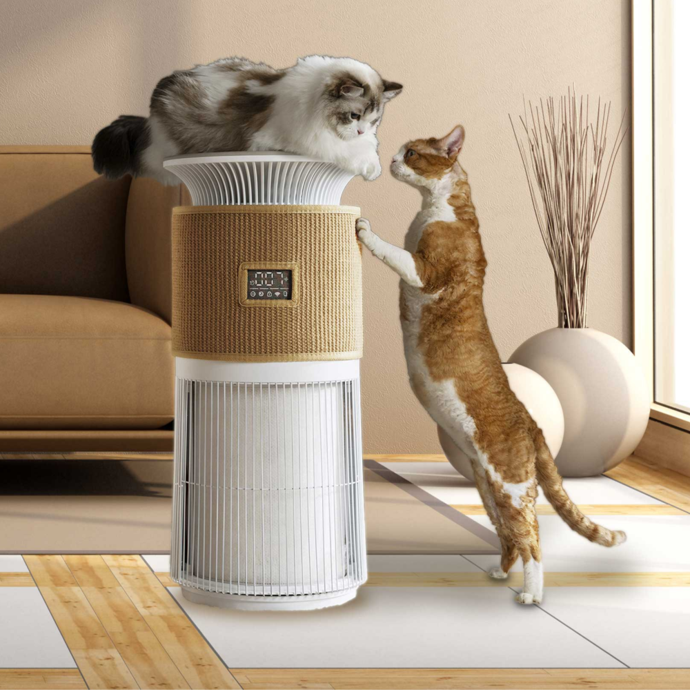 에어버디360 펫 공기청정기 반려동물 냄새제거 강아지 고양이 털 먼지 탈취 HEPA 필터