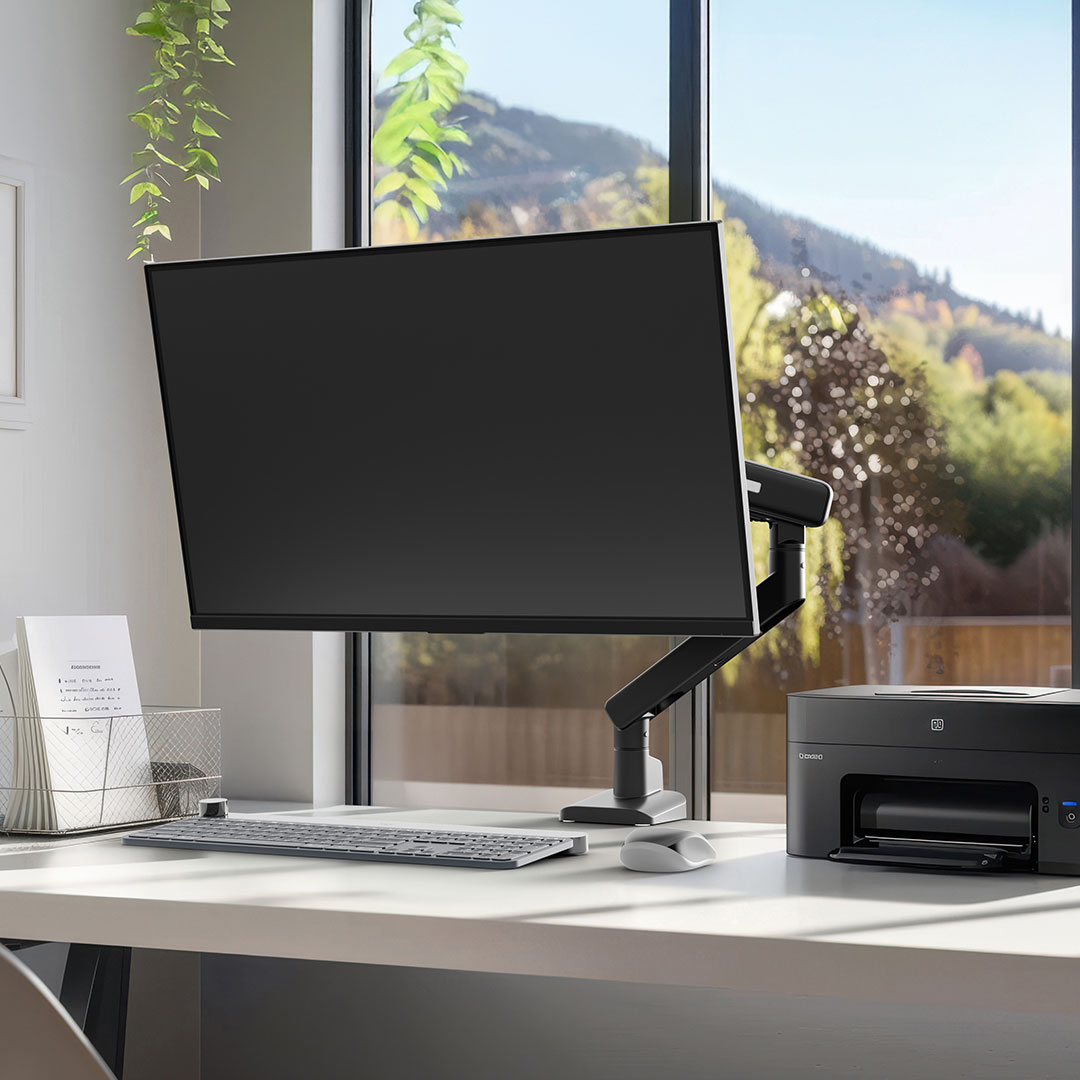 카멜마운트 MSS2 이지밸런스 싱글 모니터 거치대 모니터암 스탠드