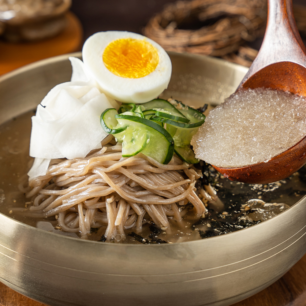 코다리 명태회 메밀 비빔 물 막국수 메밀면 모밀 면 국수 1봉 (2인분)