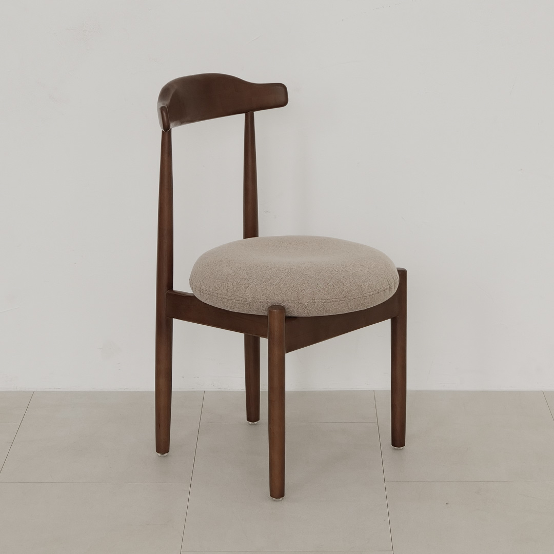 자야캠핑 포르보 1926 월넛 원목 인테리어 카페 식탁 쿠션 의자