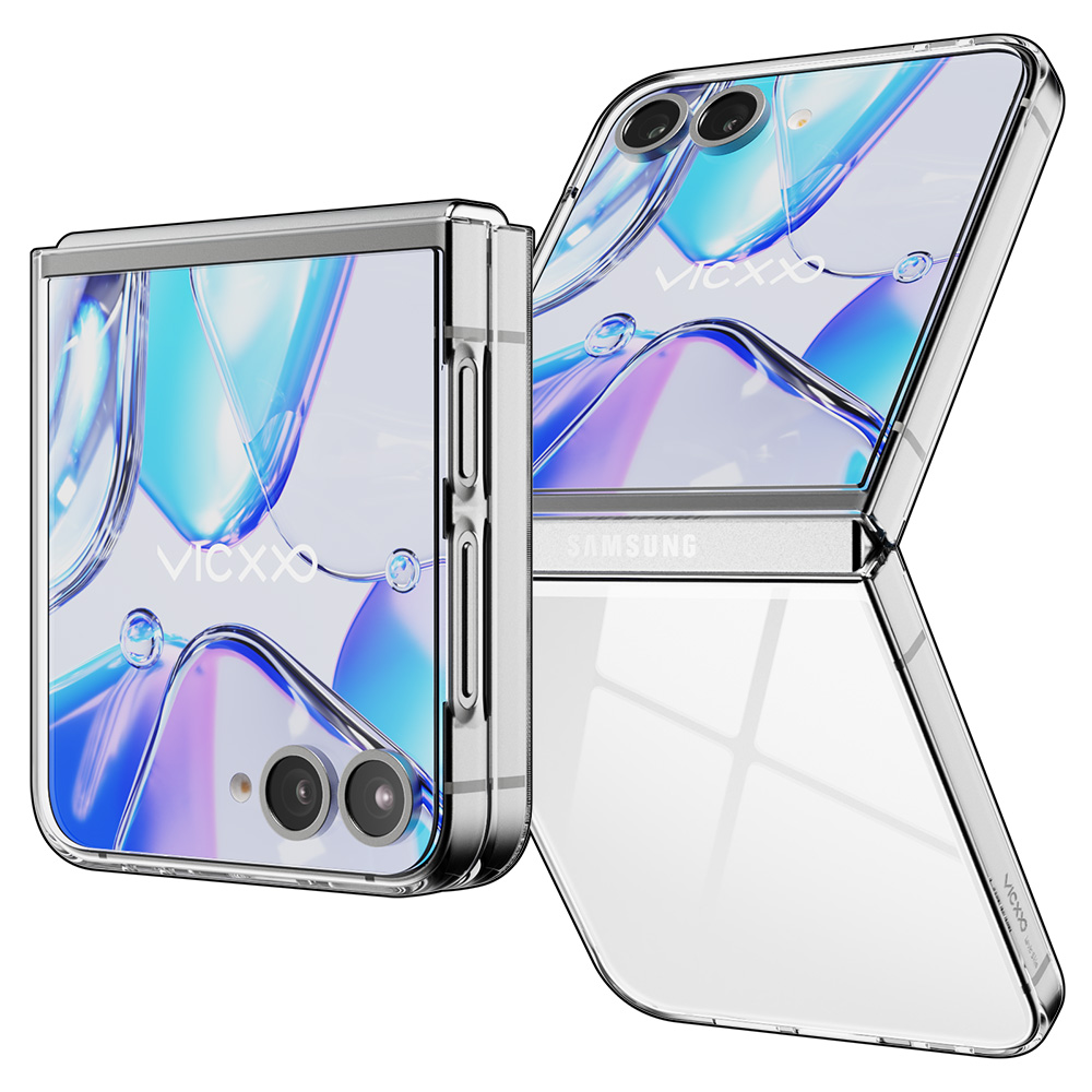 빅쏘 초슬림 변색없는 클리어 케이스 투명, 갤럭시Z 플립7