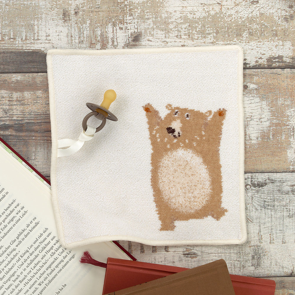 훼이라 벤베어 젖꼭지용타월 25x25cm 독일직수입 부드럽고 먼지없는 프리미엄 아기수건