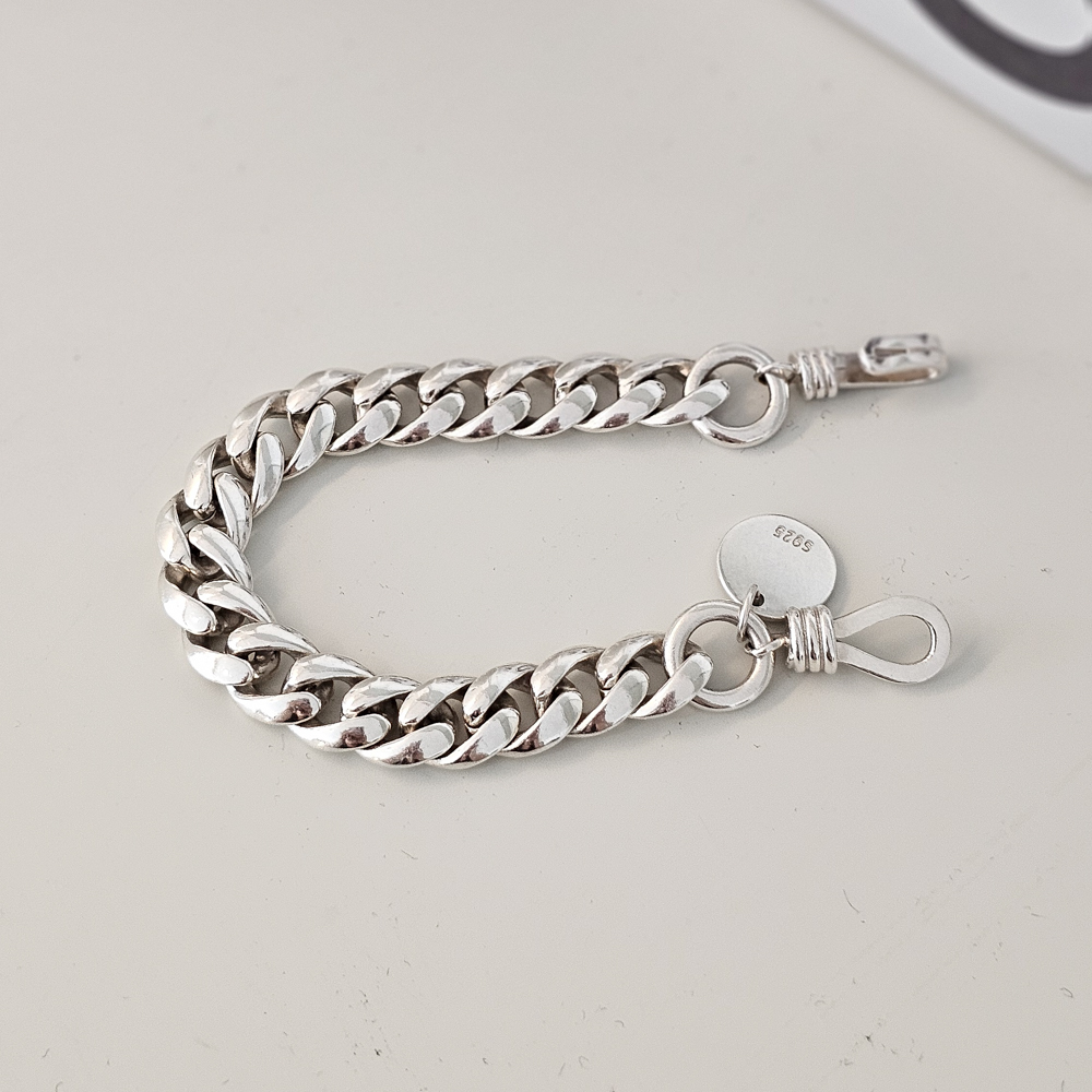 에코 체인 실버 팔찌 Echo Chain Bracelet 이미지 6