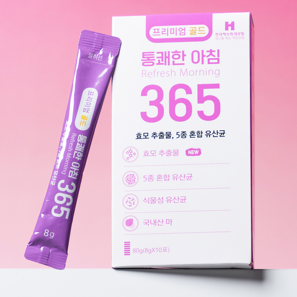 통쾌삼 통쾌한 아침 365 차전자피 차전차피 차전자 10포 - 상품 이미지