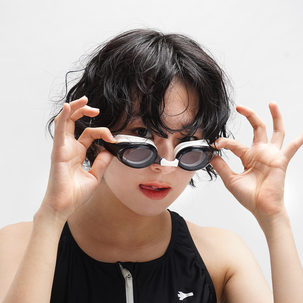 팬더수경 V2 스윔고글 물안경 미러수경 안티포그 오픈워터 - 상세 이미지 3