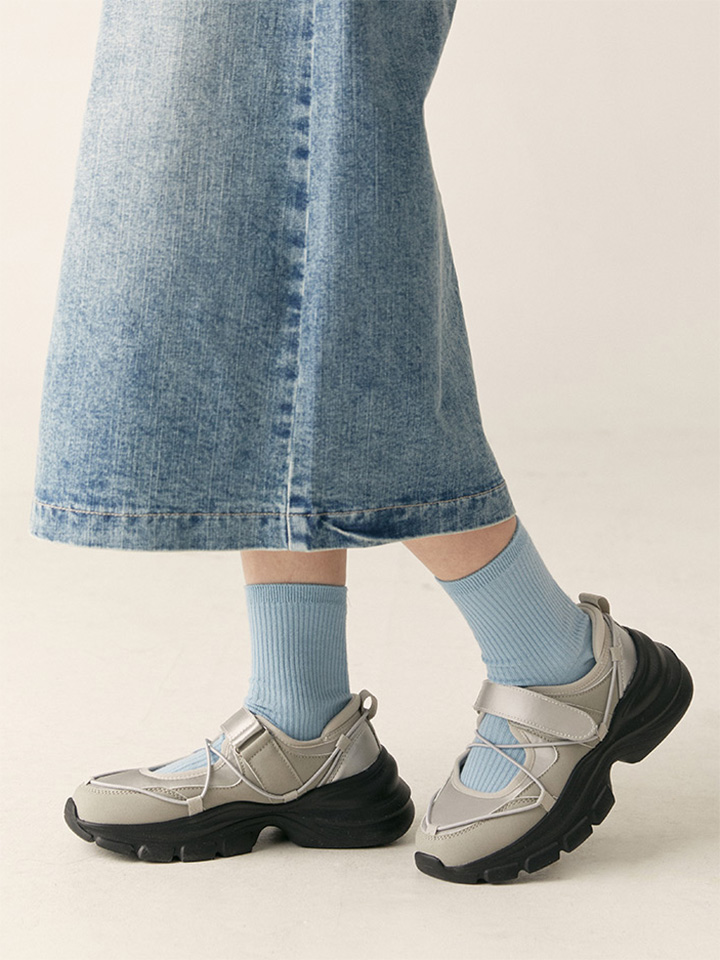 멀티 스트랩 메리제인 플랫폼 스니커즈 HPWPDGA304