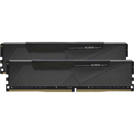[해외]KLEVV 볼트 X DDR4 32GB (2x16GB) 3200MHz CL16 1.35V 게이밍 데스크탑 램 메모리 SK하이닉스 칩 XMP 2.0 준비 완료 (KD4)AGUA
