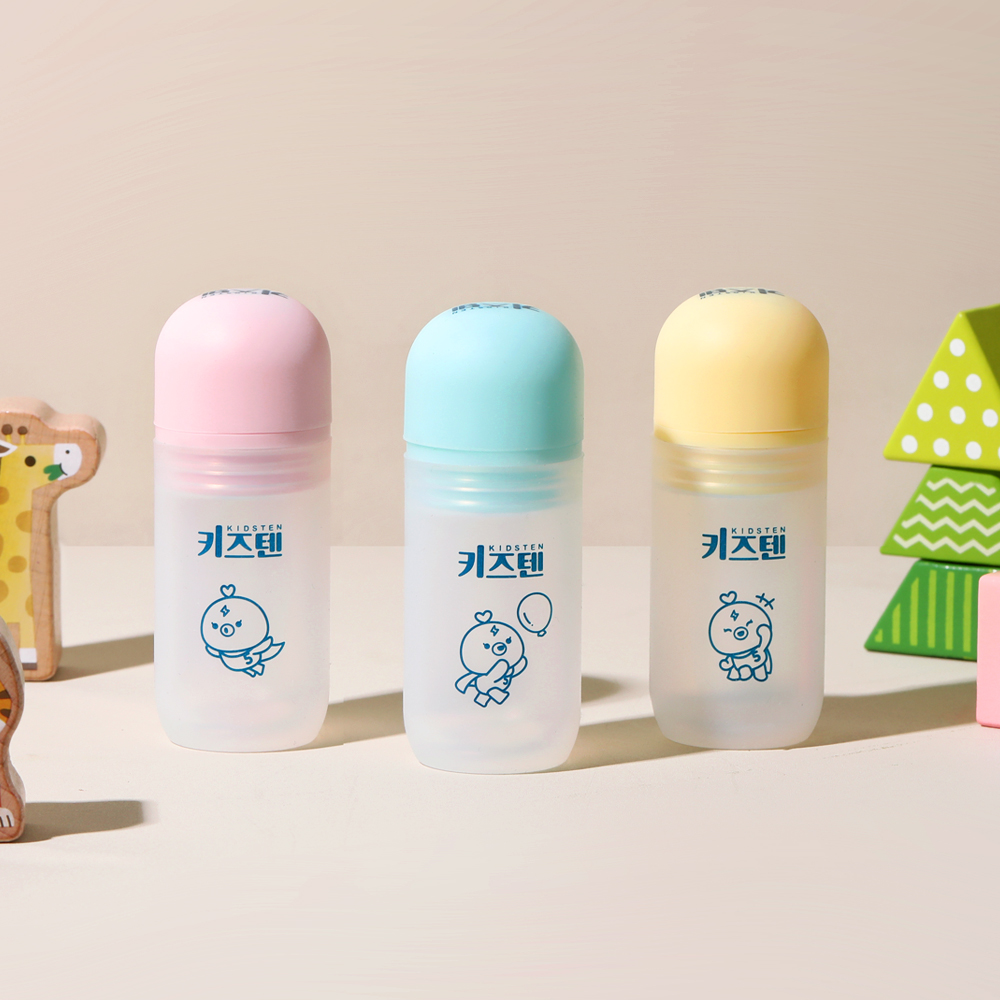 키즈텐 아기 신생아 반영구 실리콘 물약병 어린이 투약병 23ml, 3개 - 메인 이미지