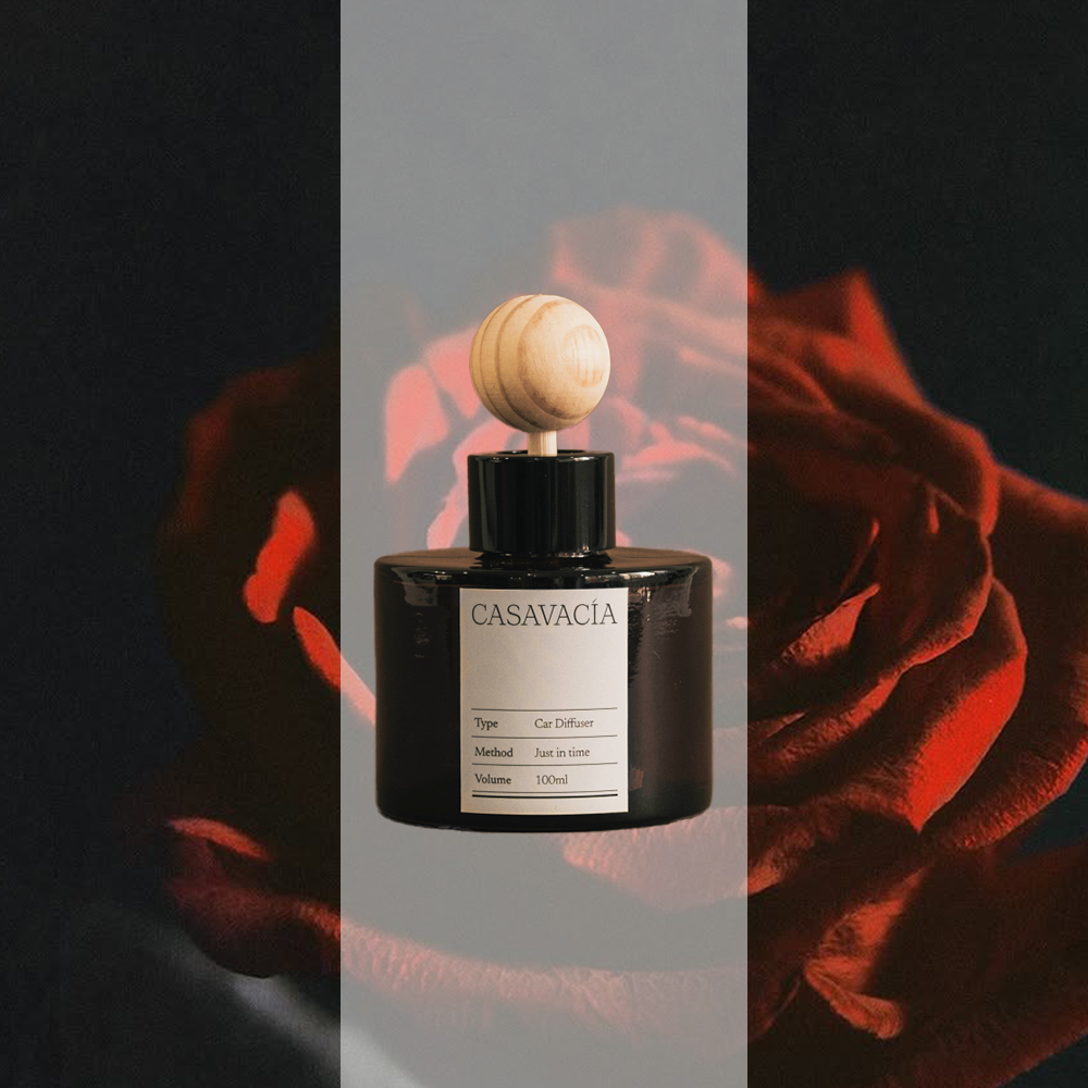 로즈 느와 차량용 방향제 차량 디퓨저 Eau de Parfum(25%) - 상품 이미지