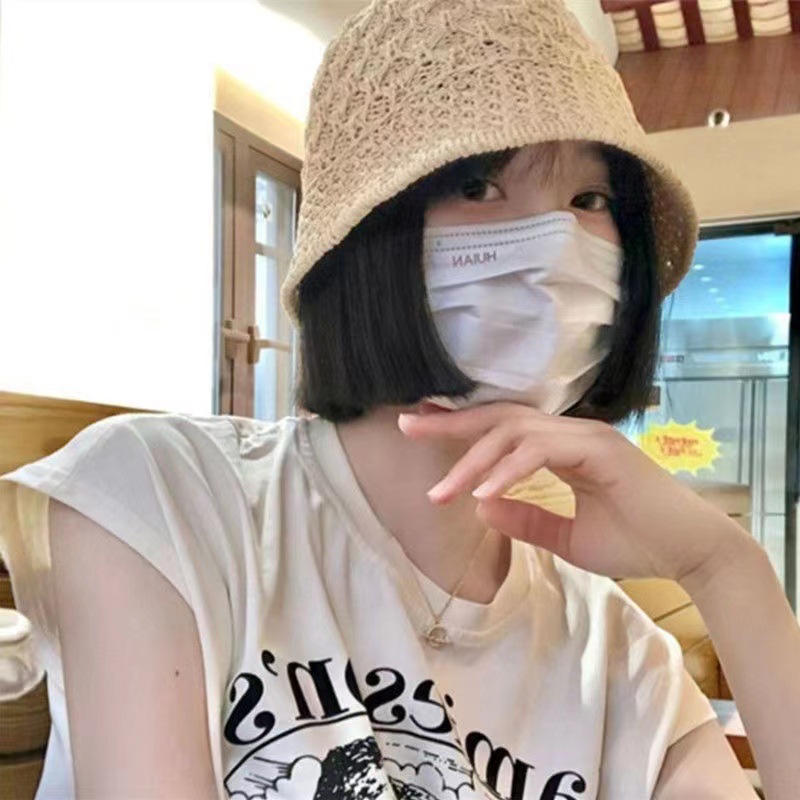 가발달린여름모자 중년항암가발모자 항암치료 비니 - 상세 이미지 4