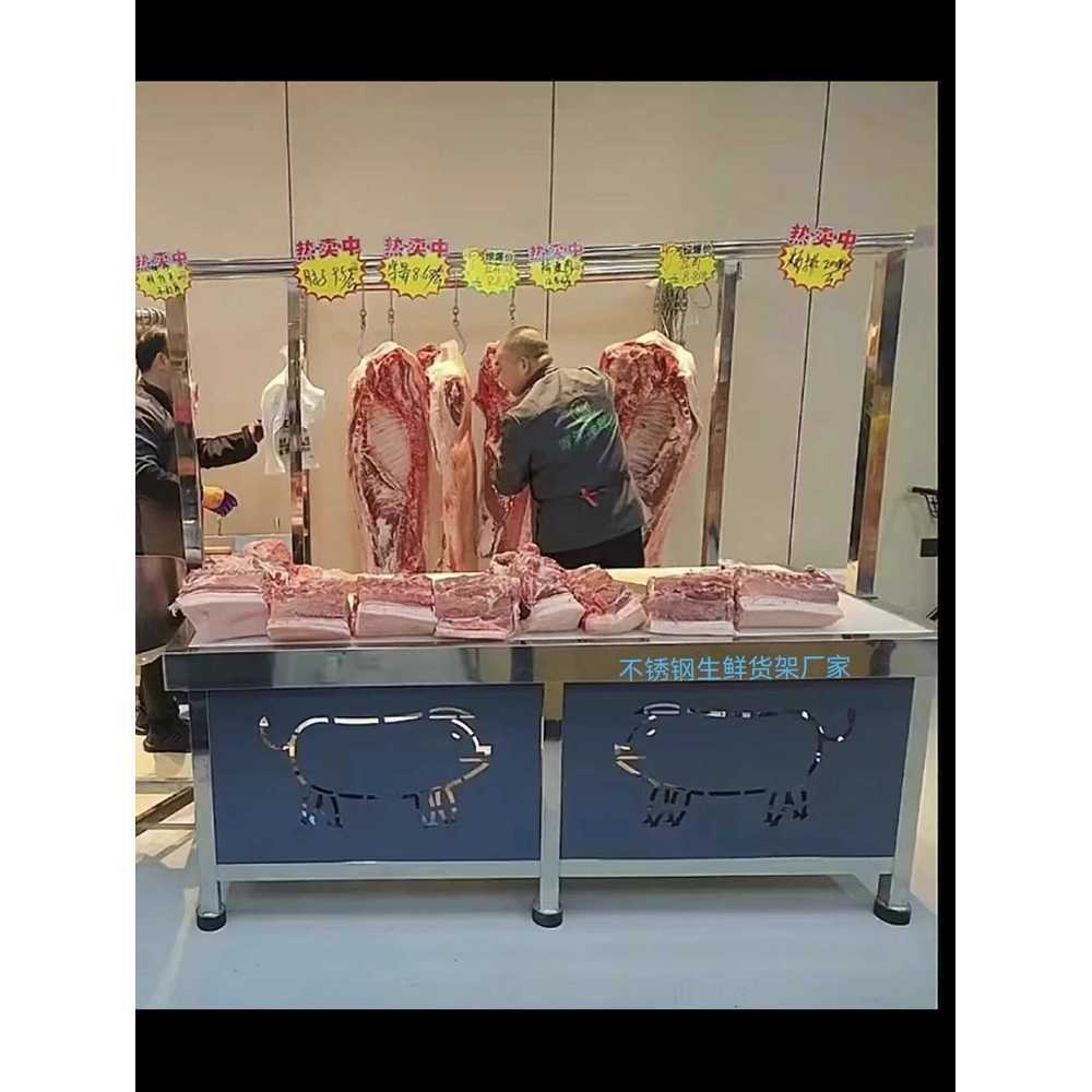 업소용 대형 도마 조리대 스텐 스틸 위생 작업대 200x80x80 - 상품 이미지