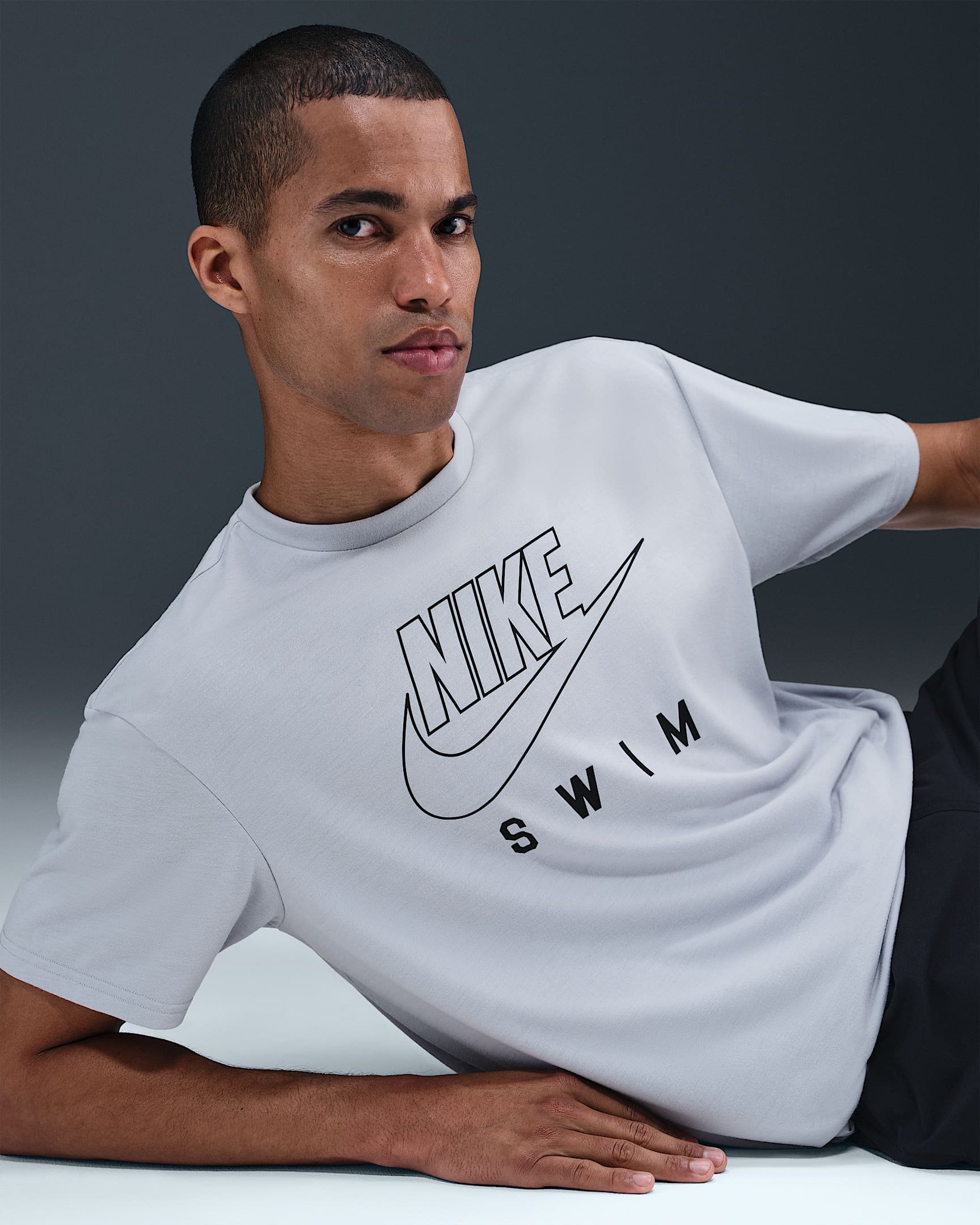 나이키스윔 Swoosh Hydroguard Men's Top 이미지 6
