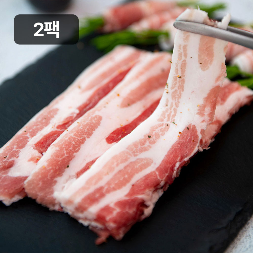 [파파네정육점] 소고기 우삼겹 양지 샤브샤브고기 구이 숙주찜 냉동우삼겹 500g, 1개 - 상품 이미지
