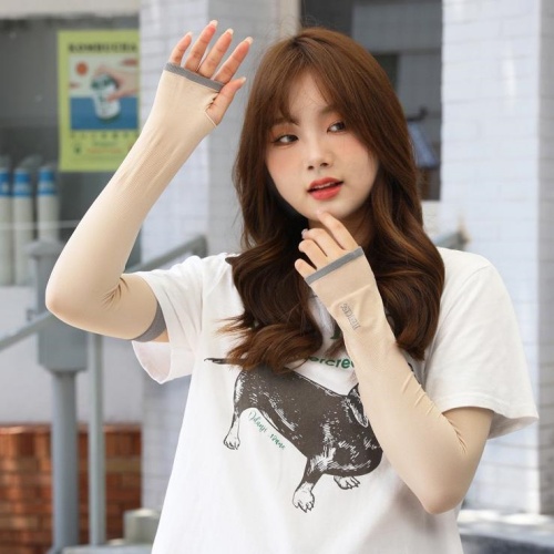 스킨색스타킹팔토시 살색 심리스 스킨 골프 일반형 무봉제 쿨토시 러닝 암슬리브 - 상세 이미지 5