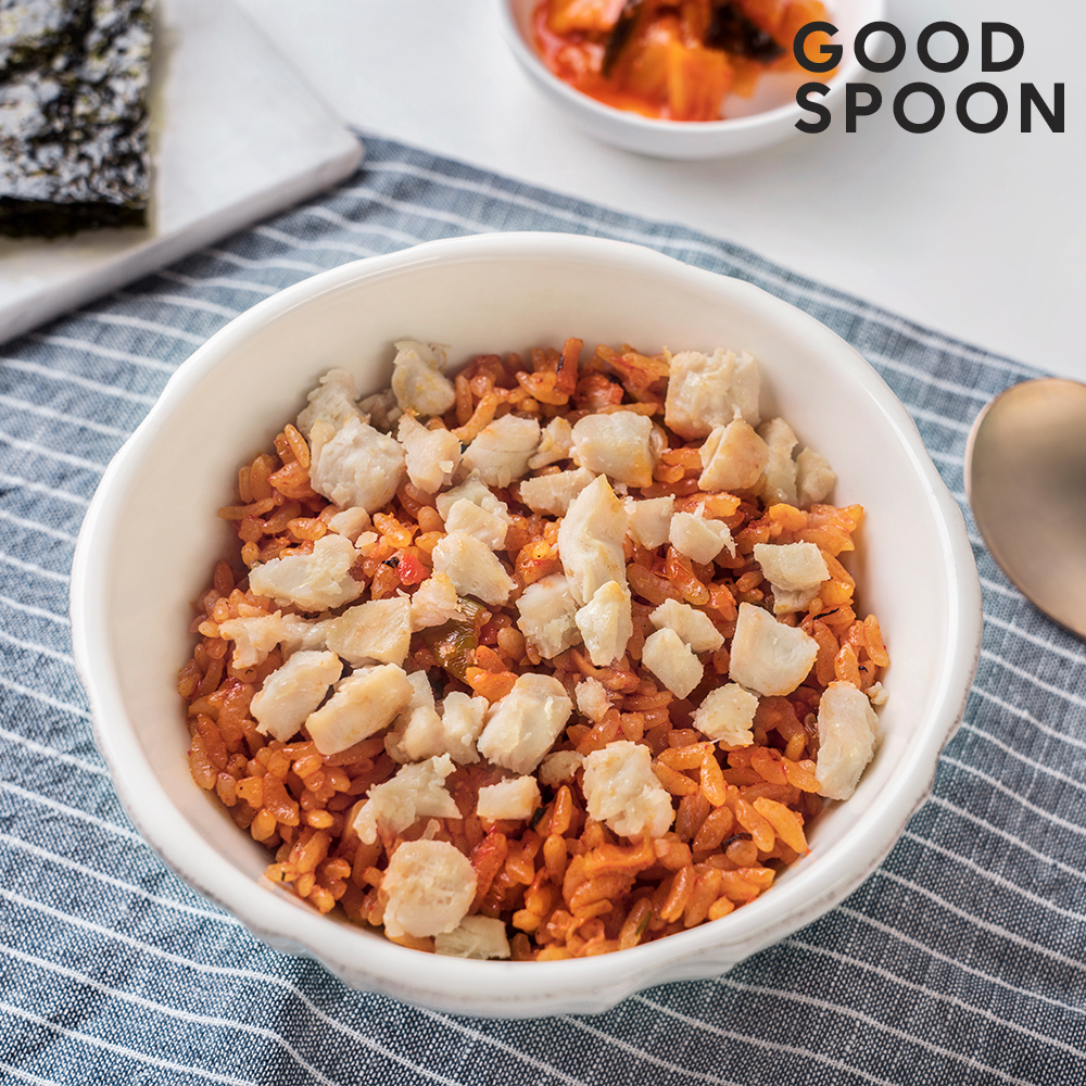 굿스푼 [단백질 식단] 닭가슴살 볶음밥 불닭 외 11종 도시락 운동 헬스 몸매 관리 벌크업 대용량 현미밥