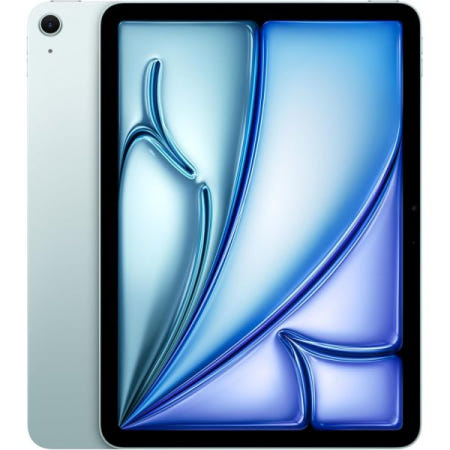 [해외]Apple iPad Air 11인치(M2): 인텔리전스, 리퀴드 레티나 디스플레이, 128GB, 12MP 전면/ 후면 카메라, Wi-Fi 6E, 터치  WiFi + Cell