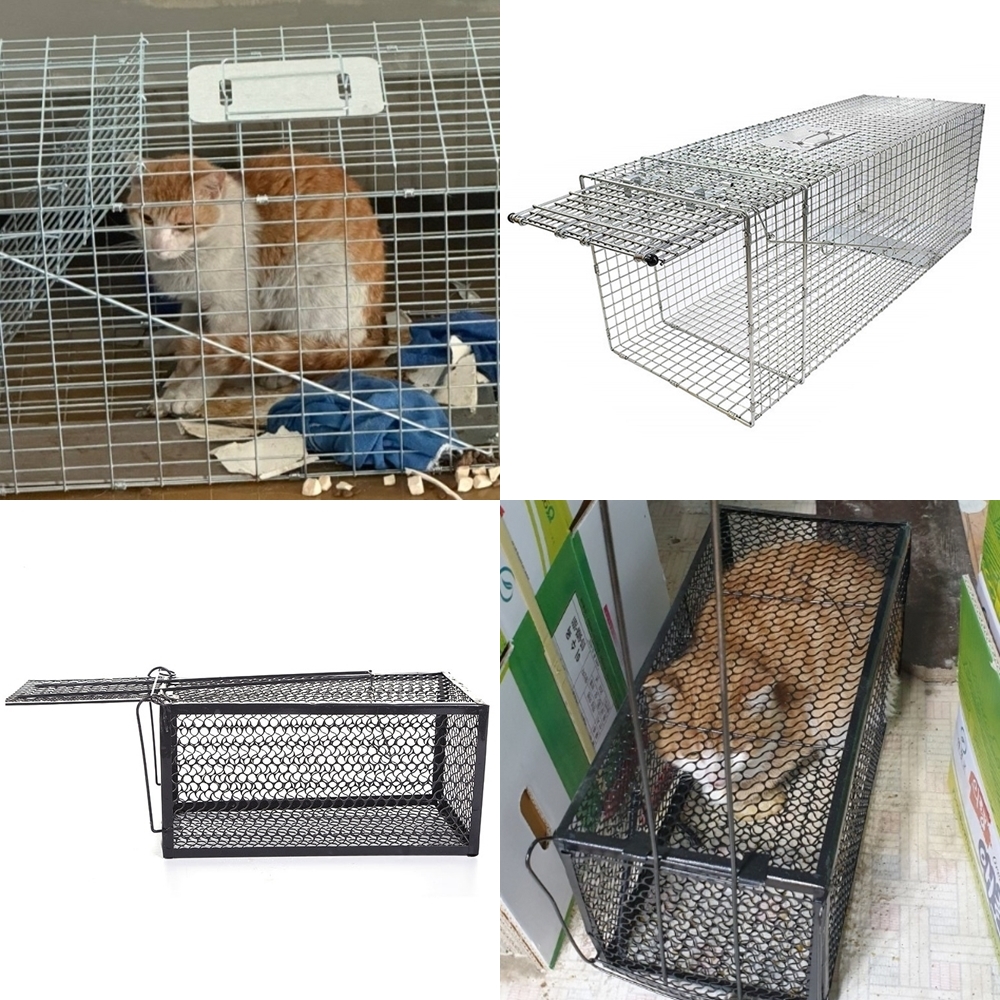 고양이 포획틀 극소형 쥐 덫 트랩 길고양이 족제비 통덫 포획망 제품 이미지
