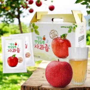 햇살 담은 사과즙 영주 생사과즙 임산부 노슈가 농협 듬뿍 가득 100ml... 맛있게 먹은 솔직 후기 - 상품 이미지 1