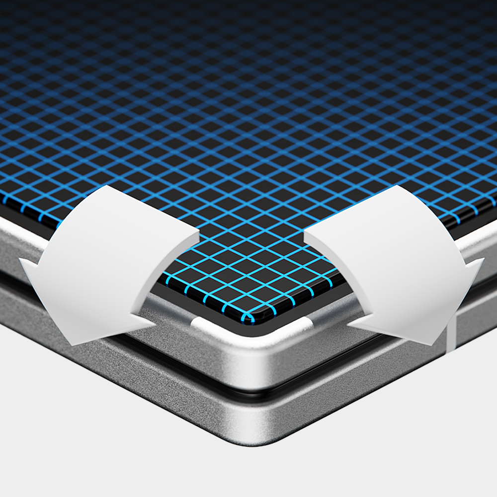 빅쏘 2.5CX 지문인식 강화유리 액정보호필름 갤럭시Z 플립7, 2매입