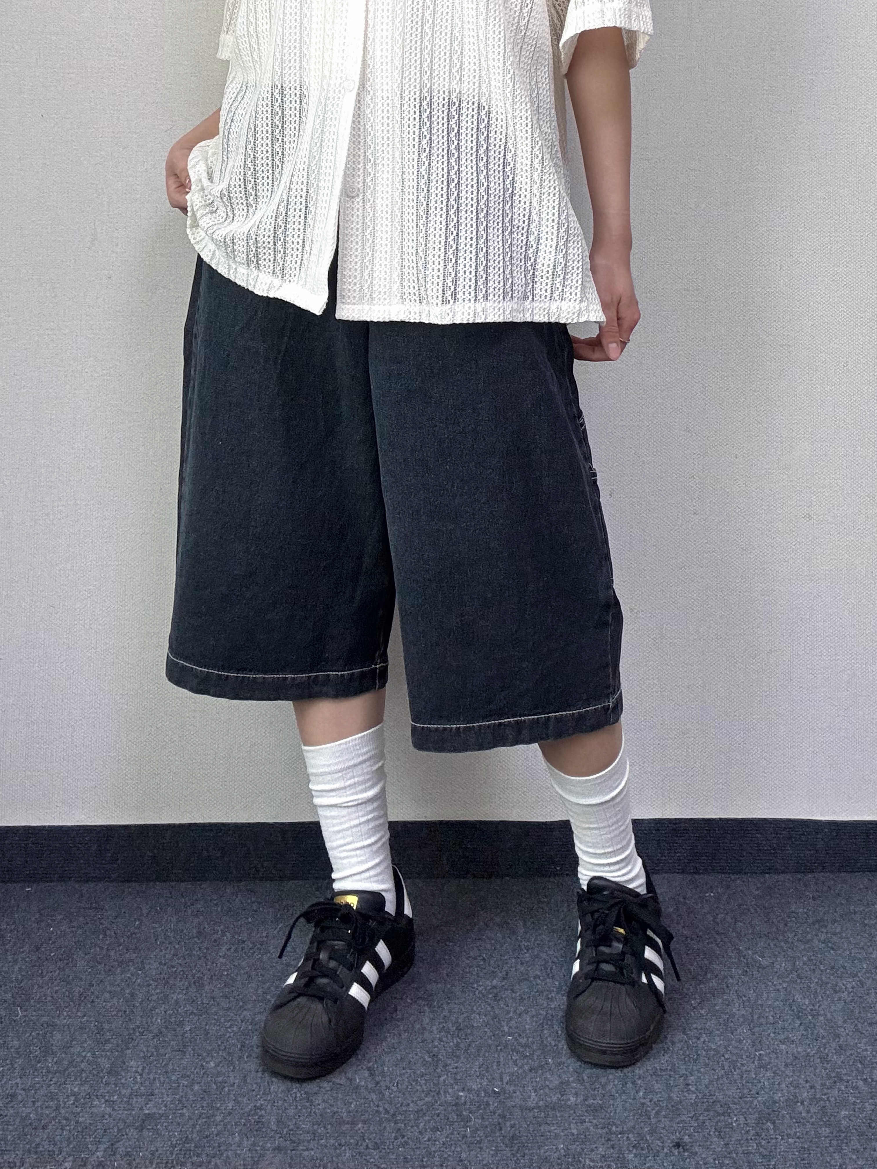 도어 와펜 버뮤다 데님 팬츠 [3Size] - 상세 이미지 3