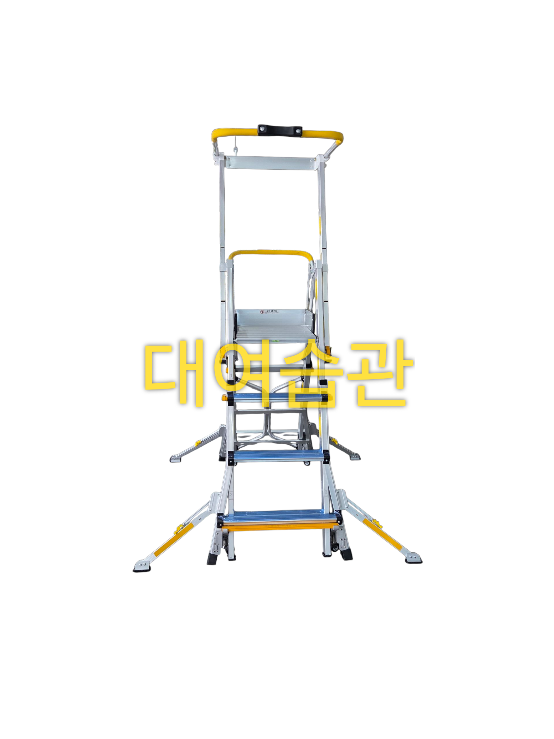 K-사다리 대여 임대 렌탈 kl-204 s마크 안전사다리 - 상품 이미지