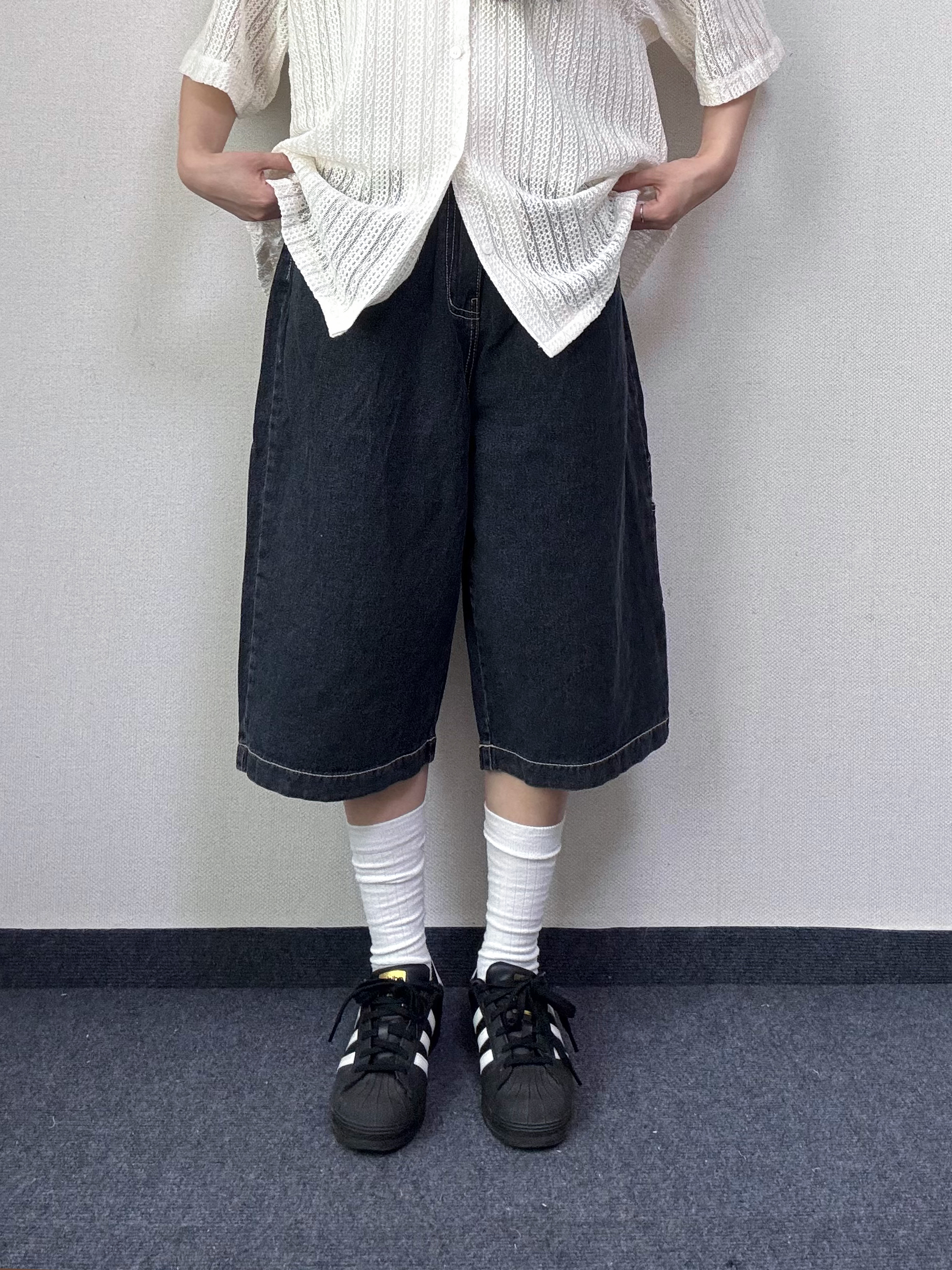 도어 와펜 버뮤다 데님 팬츠 [3Size] - 상세 이미지 2