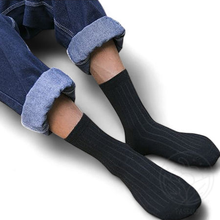 파샐리 가성비갑양말 남성용 중목 양말 블랙