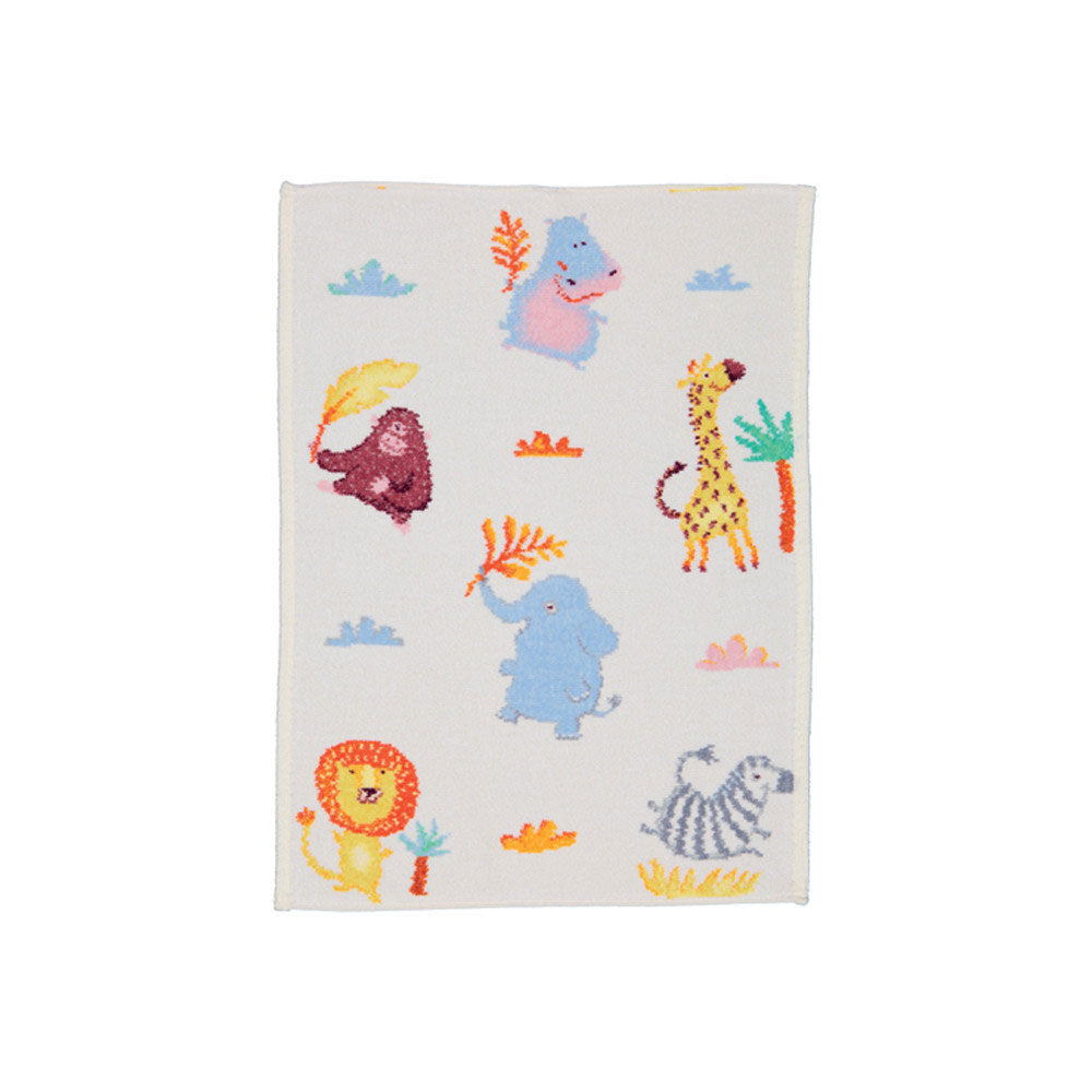 훼이라 와일드사파리 핸드타월 37x50cm 독일직수입 부드럽고 먼지없는 프리미엄 아이수건