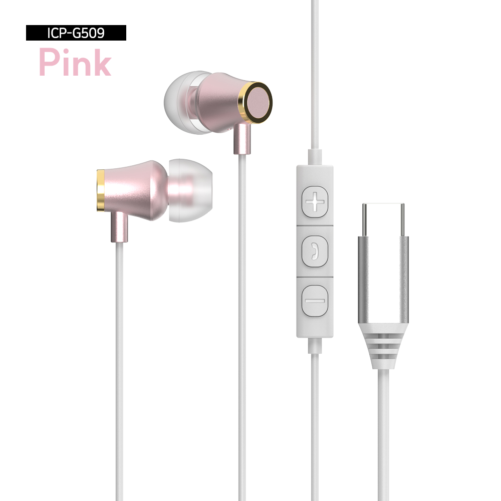 아이리버 C타입 유선 이어폰 마이크 노이즈캔슬링 줄 게이밍 인이어 컴퓨터 노트북 태블릿 PC