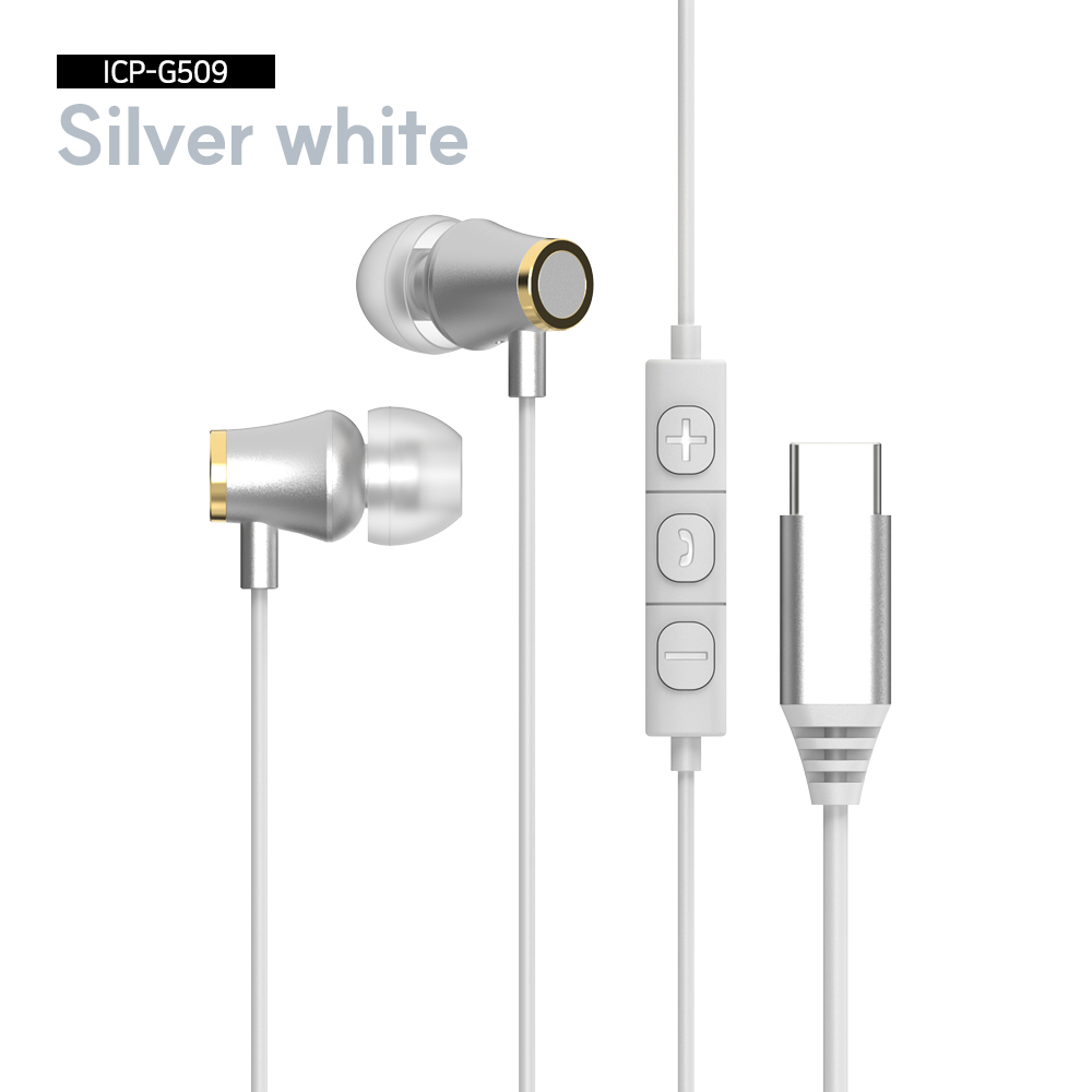 아이리버 C타입 유선 이어폰 마이크 노이즈캔슬링 줄 게이밍 인이어 컴퓨터 노트북 태블릿 PC