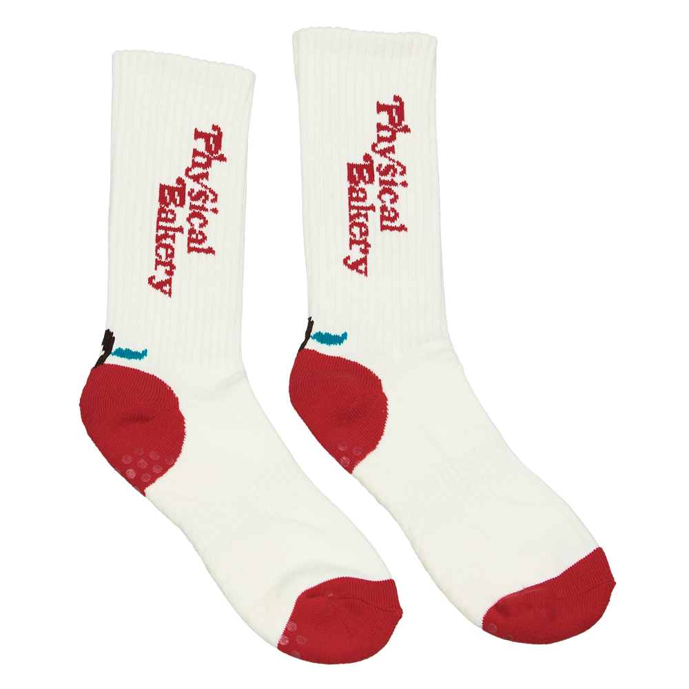 [리오더] 피지컬베이커리 풋사과 양말 장목 스포츠 기능성 러닝 헬스 크로스핏 선물 레드애플 - 상세 이미지 3