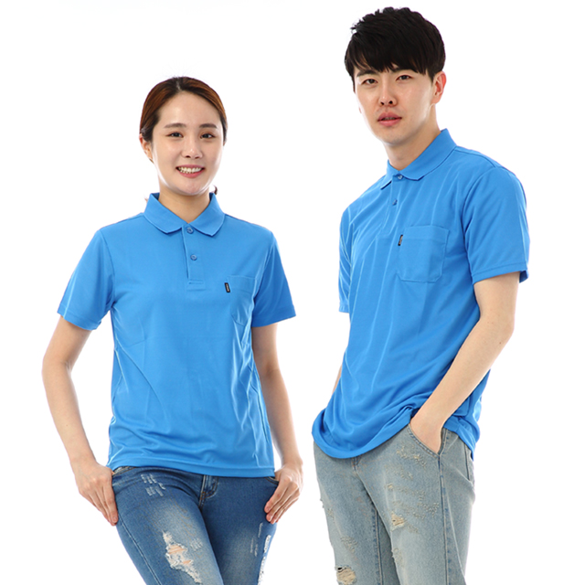 (16color)쿨론코발트기능성카라 반팔티셔츠 식당 단체 음식점가게티 홀서빙복 - 상세 이미지 5