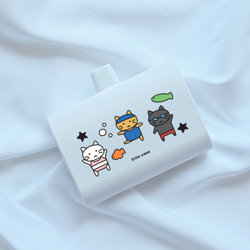 PM 수영캣 아이폰 갤럭시 듀얼 도킹 보조배터리 BZ 10000mah - 상세 이미지 3