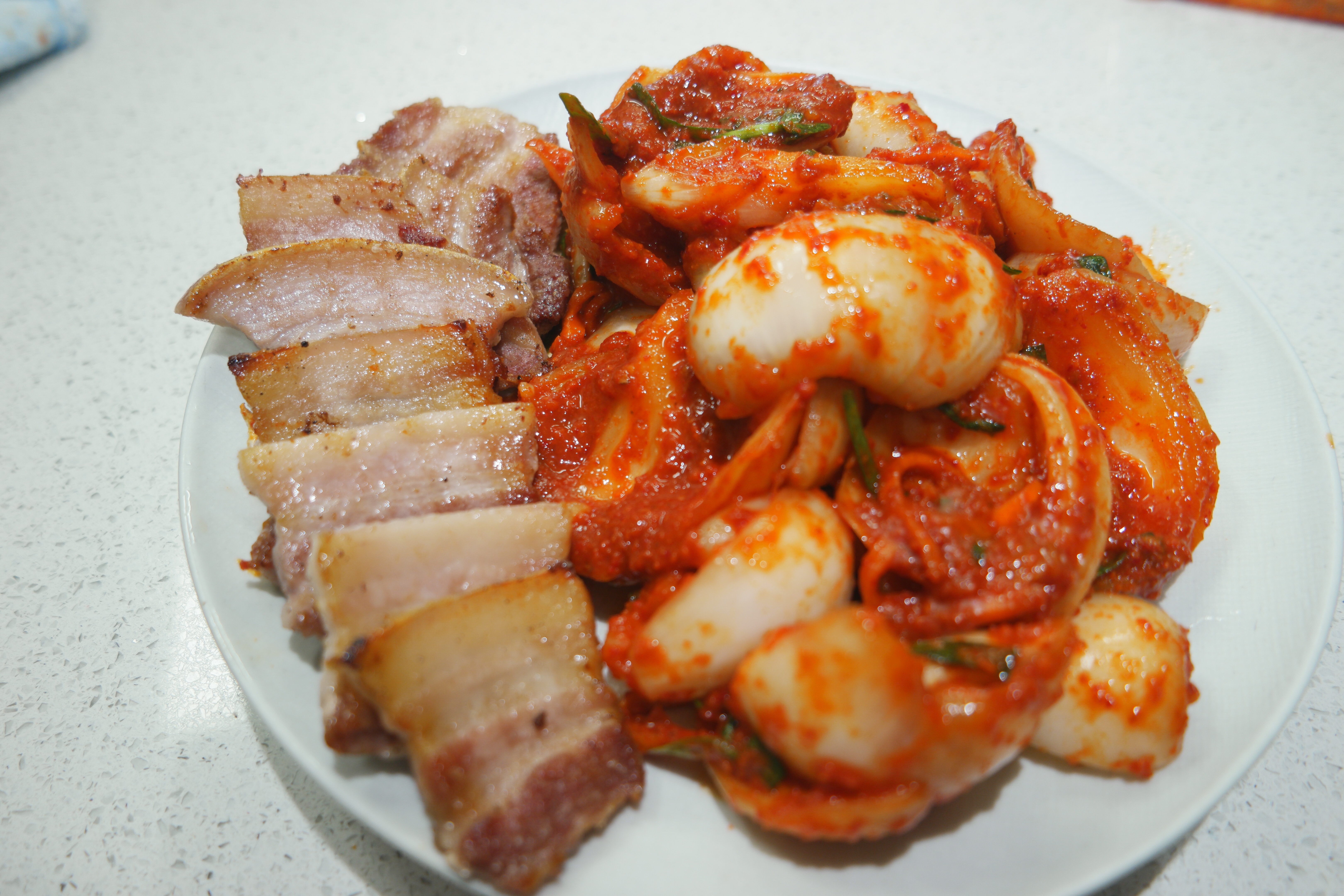 핵폭탄양파김치 매운 별미 실비양파줄기김치 1kg - 상세 이미지 4