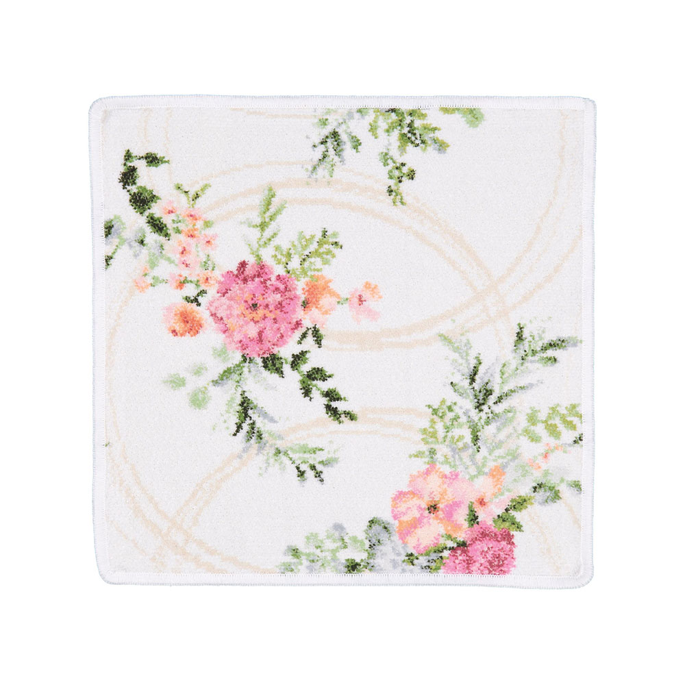 훼이라 스위트플라워즈 페이스타월 30x30cm 독일직수입 부드럽고 먼지없는 프리미엄 손수건 선물 - 상품 이미지