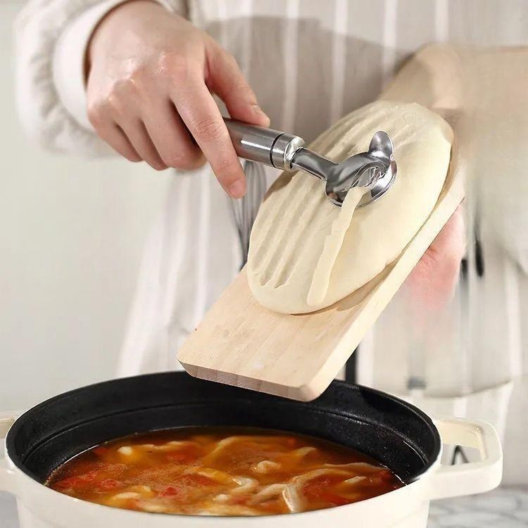 304 스테인리스 국수면발 뽑는 도구 자가제면 도삭면 수제면 - 메인 이미지