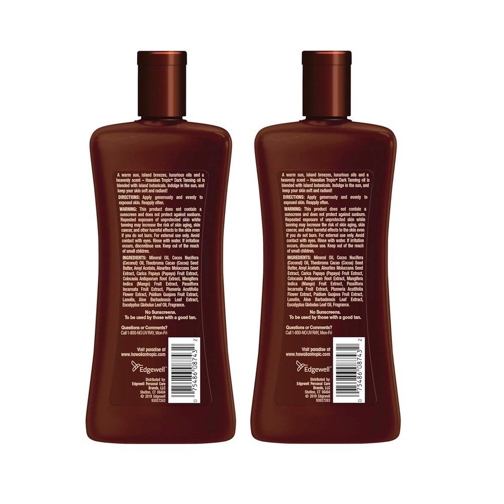 하와이안 트로픽 태닝 오일 240ml 2팩 코코넛향 태닝오일 - 상세 이미지 2