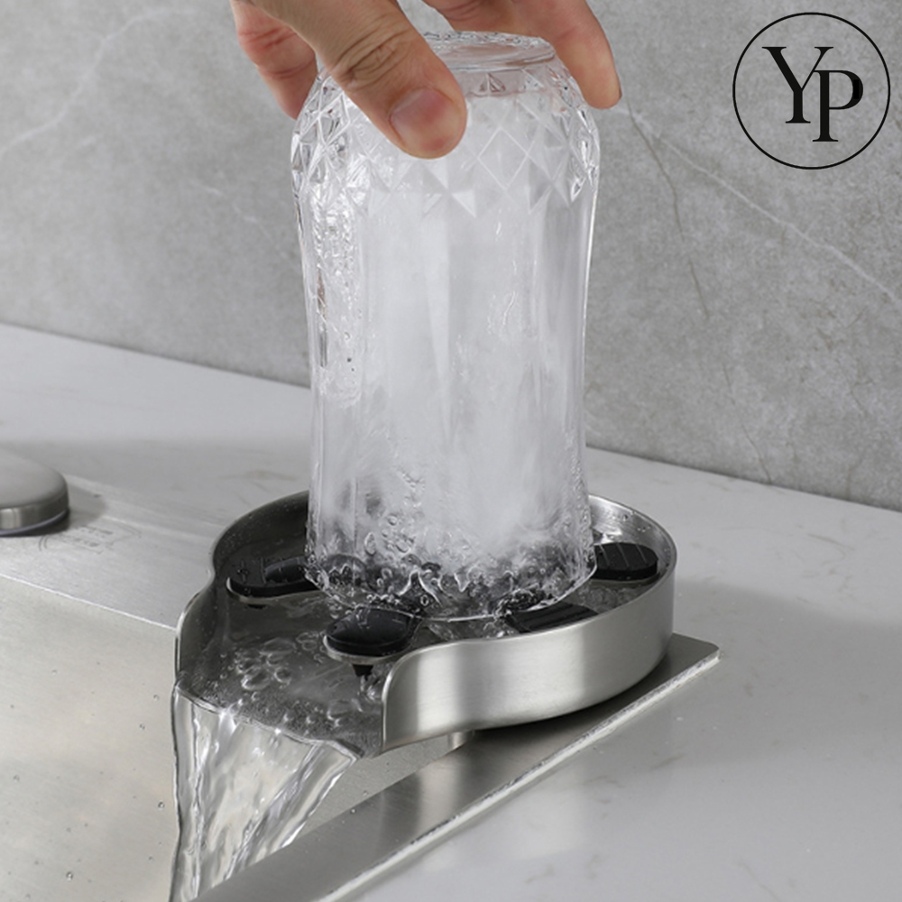 싱크대 컵 세척기 고압 맥주컵 피쳐린서 컵워셔 텀블러 세정기