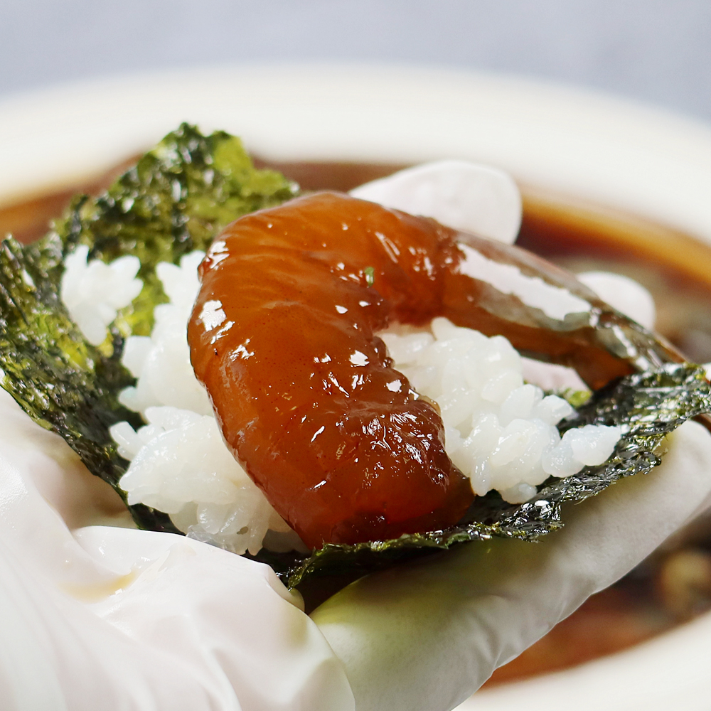 미네이션몰 간장 새우장 껍질깐 양념 순살 대하장