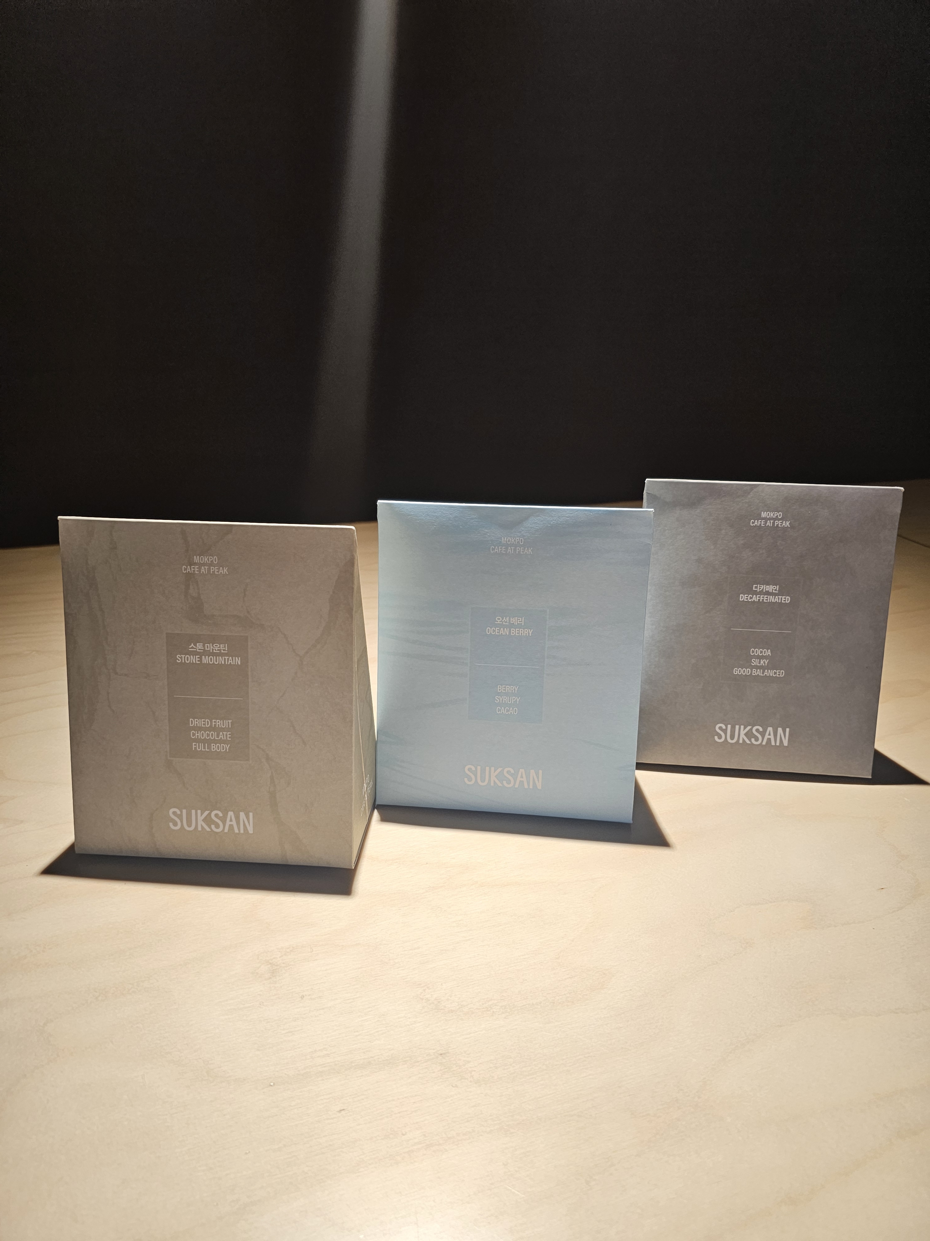 SUKSAN COFFEE 석산카페 원두커피 200g 홀빈 3타입 블렌드 디카페인
