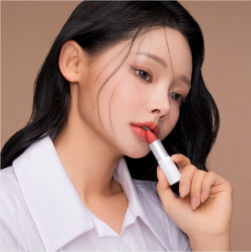 줄립 콜라겐 함유 로즈샌드 매트립스틱 코랄 핑크 3.6g 매트립 - 상세 이미지 3