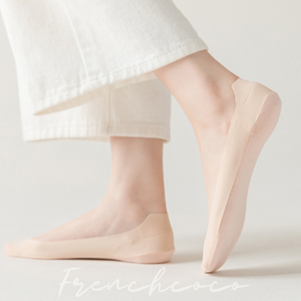 프렌치코코 레이스 덧신 페이크삭스 면덧신 8컬러 - 상품 이미지