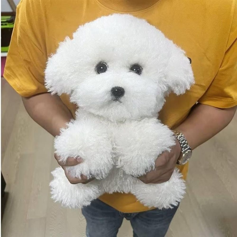 시뮬레이션 귀여운 플러시 장난감 강아지 인형 - 상세 이미지 4