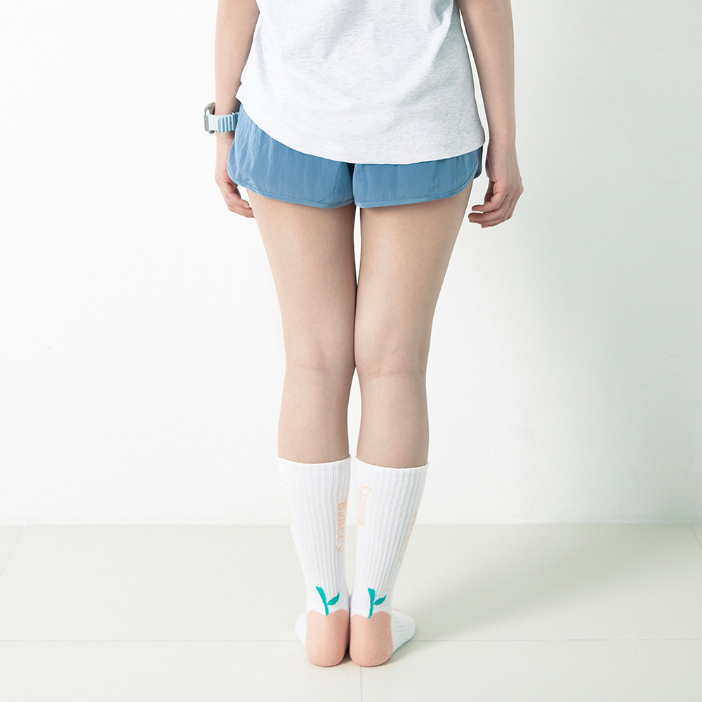 [리오더] 피지컬베이커리 풋사과 양말 장목 스포츠 기능성 러닝 헬스 크로스핏 선물 피치 - 상세 이미지 4