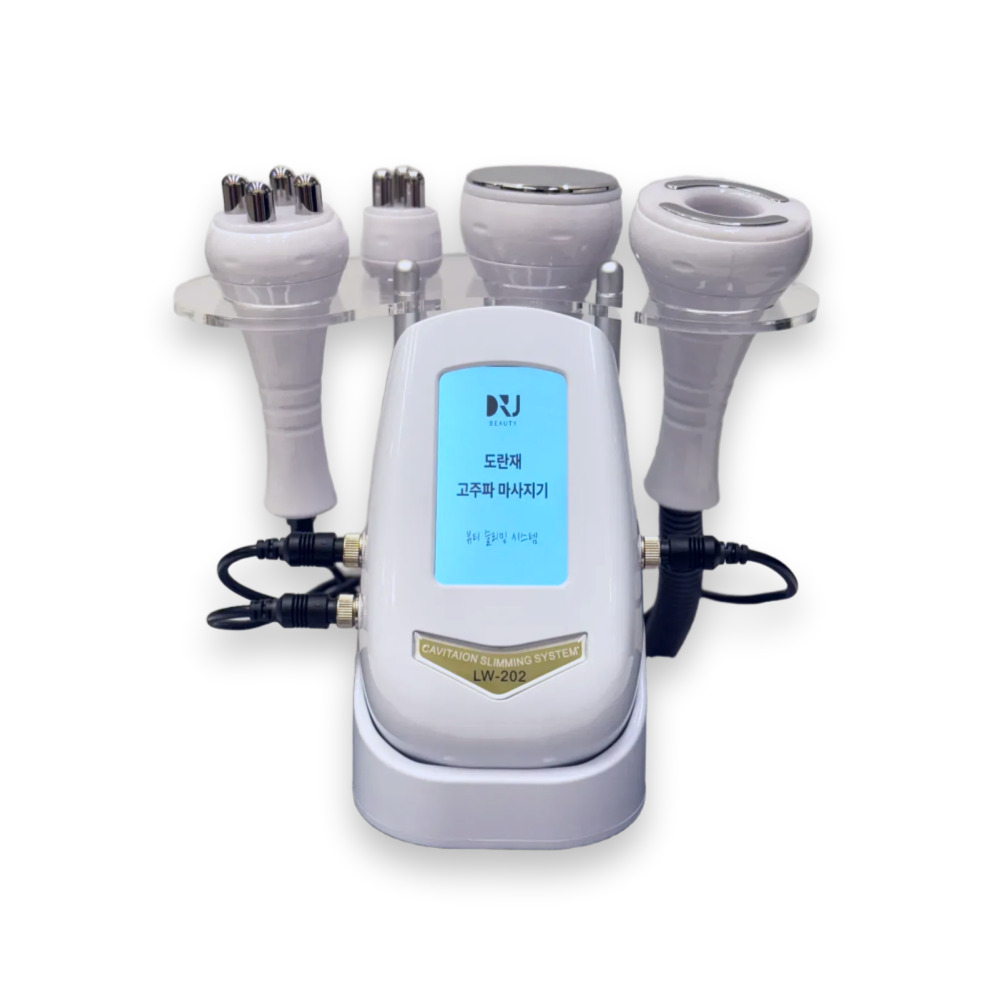 도란재 고주파 마사지기 4in1 홈케어 뷰티디바이스 바본 얼굴 바디 피부 오리지널 실버 제품 이미지