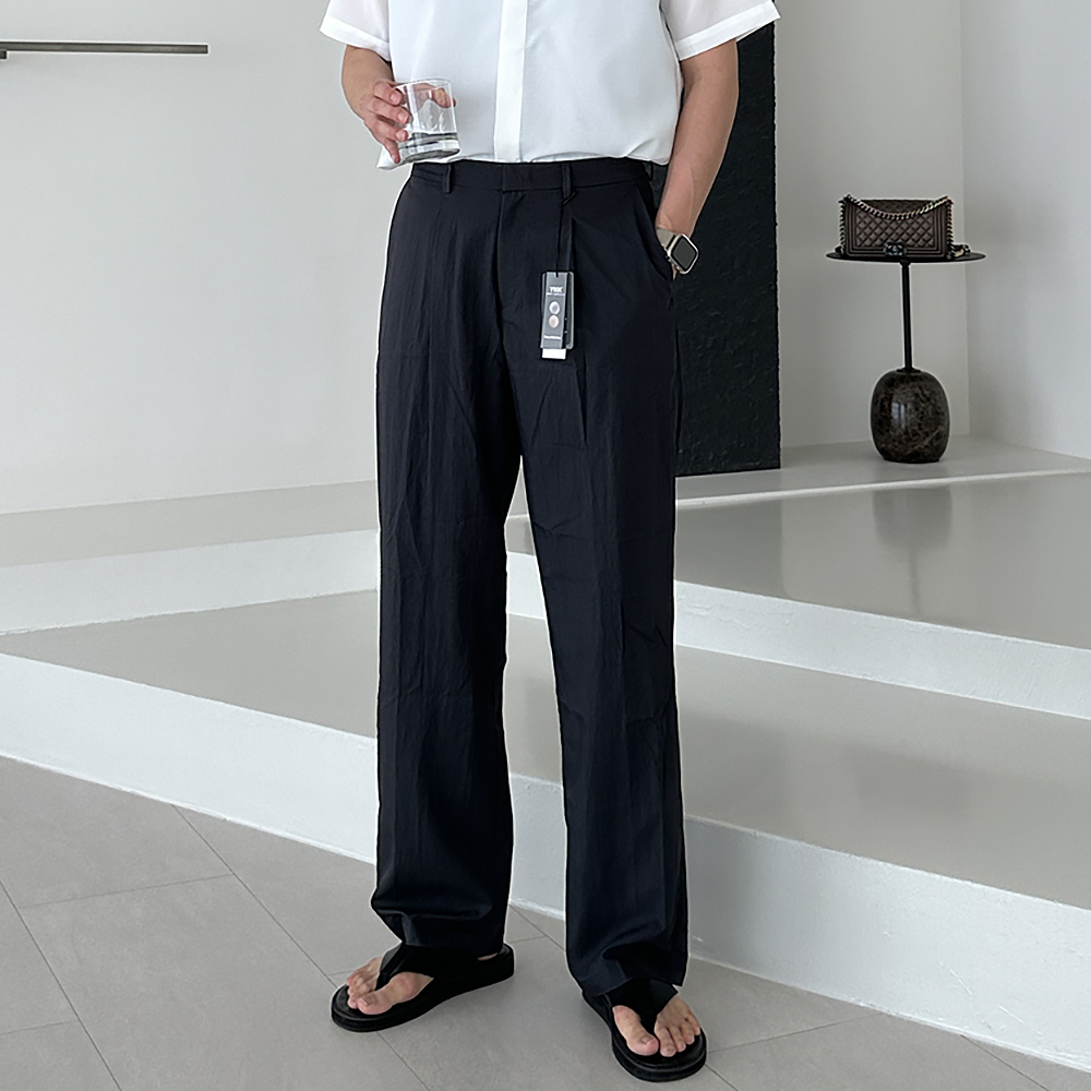 남자 여름바지 쿨 아이스 팬츠 남자냉장고바지 남성여름슬랙스 - 상세 이미지 2