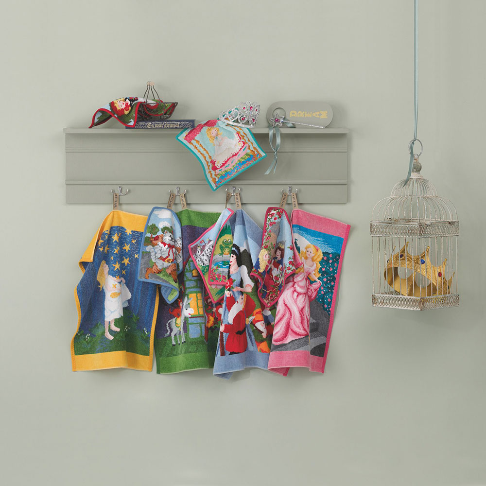 훼이라 브레맨음악대 핸드타월 37x50cm 독일직수입 부드럽고 먼지없는 프리미엄 수건 선물